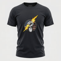 Load image into Gallery viewer, Electrician Superhero t-shirt front